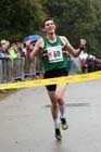 James Bailey brings Sale Harriers home to victory in the senior mens 6 stage relay at the ERRA Mens 6 and Womens 4 Stage Road Relays, Sutton Park, Birmingham Road Relays.